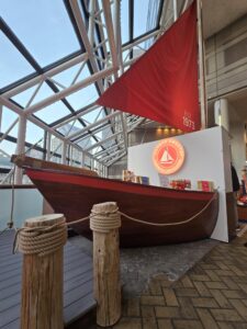 Harbor Sweets 40 sloop candy kiosk