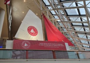 Harbor Sweets 40 sloop candy kiosk