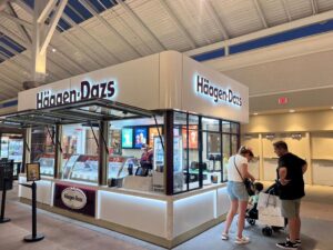 Haagen-Dasz kiosk